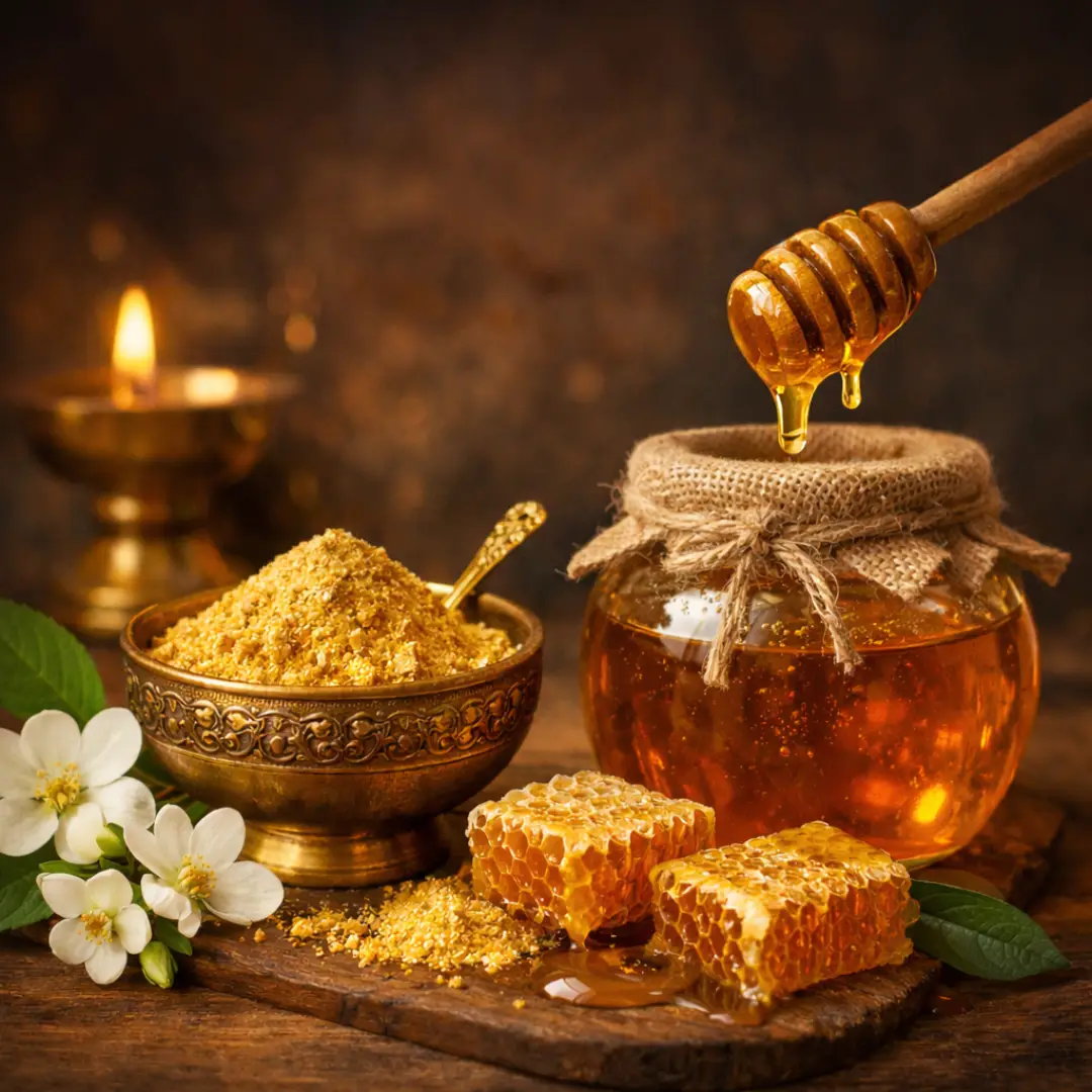 Suvarna Bhasma & Honey